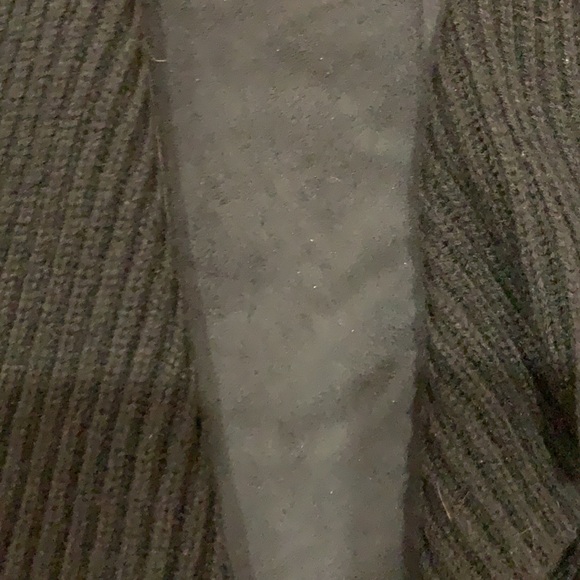 Black mock leather jacket - Picture 3 of 4